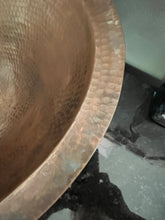 Load image into Gallery viewer, Hand Hammered Copper Sink