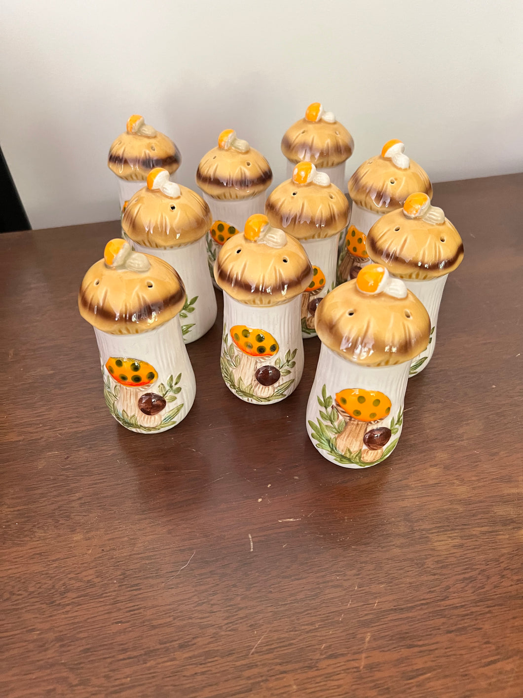 Vintage Sears Roebuck Merry Mushroom Spice Set