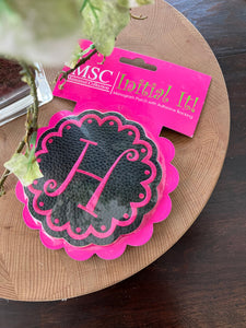 Monogrammed Patches 1 1/2"