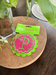 Monogrammed Patches 3"